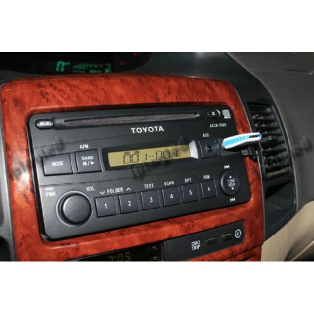 茶米電店~TOYOTA原廠國際牌mp3光碟+USB+AUX主機~有刮傷版