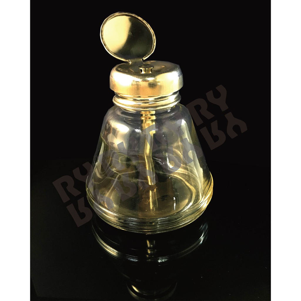 RY維修網-酒精瓶 玻璃壓瓶 溶劑瓶 實驗器材 按壓式 180ml 直購價 199元(隨機出貨)