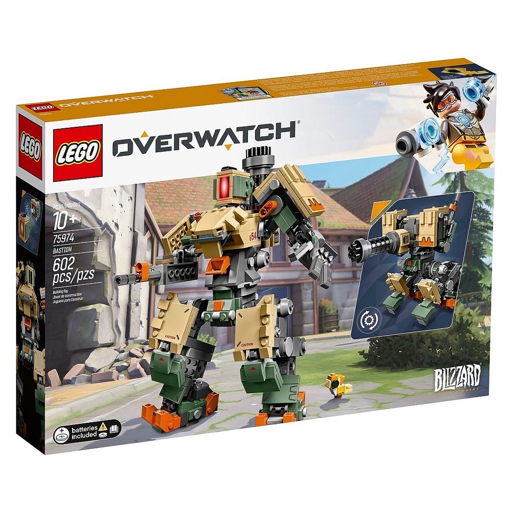 可議價 二手 正版 樂高 LEGO 75974 Overwatch 鬥陣特攻 Bastion 壁壘機兵 無盒 無說明書