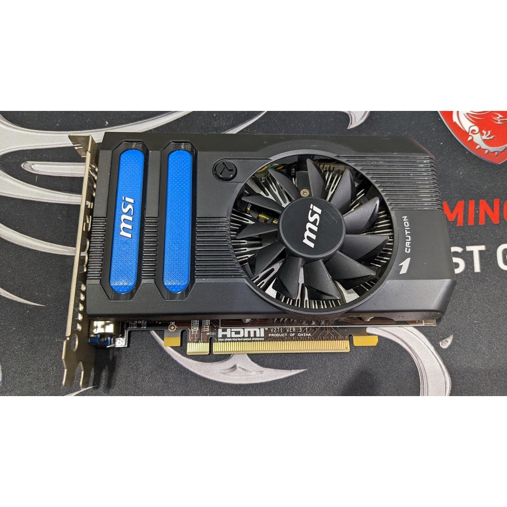 MSI 微星 HD 7770 R7770 - PMD1GD5 二手