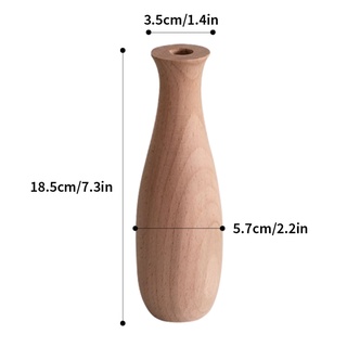 北歐風木質花瓶裝飾擺件復古ins風木製花瓶擺件客廳插花家居裝飾品插花花器民宿咖啡廳裝飾擺件裝飾拍照道具 蝦皮購物
