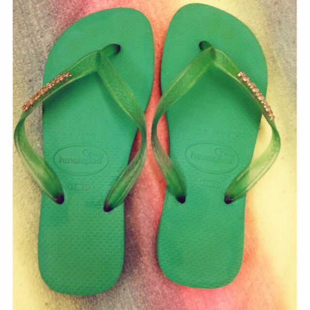 Havaianas TOP 哈瓦仕 果凍綠色夾腳拖