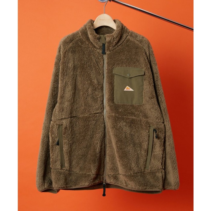 ✱折扣商品✱ KELTY × FREAK'S STORE  Fleece Jacket  棕色外套 圓領 絨毛