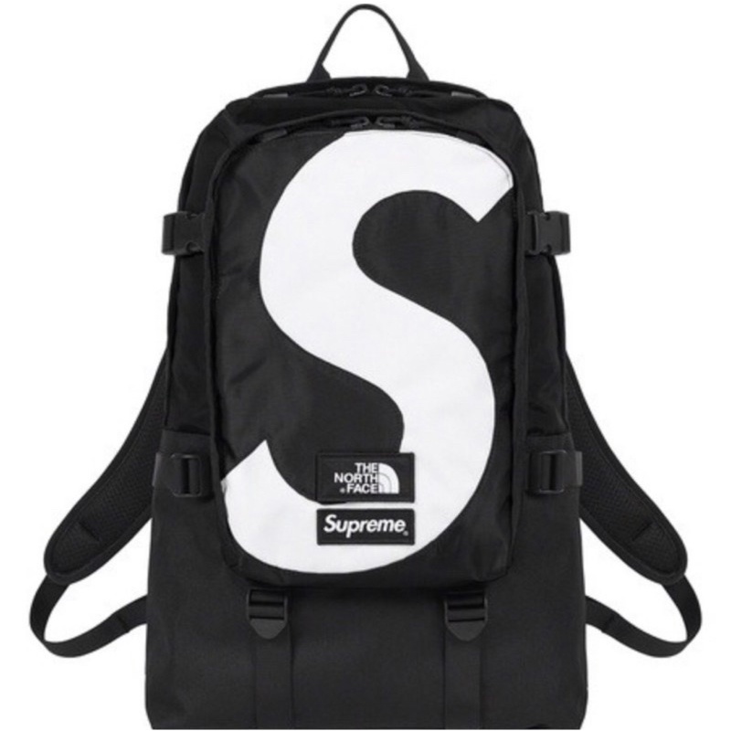 20FW Supreme The North Face S Logo  Backpack 後背包 黑色 台中可面交