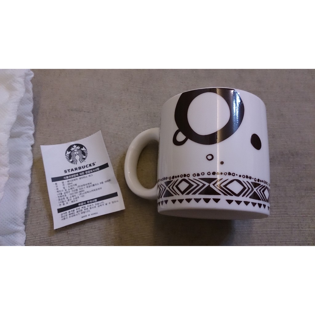 2013 韓國 星巴克 Starbucks 咖啡杯 Espresso 濃縮咖啡杯 迷你馬克杯 小杯 89 ml