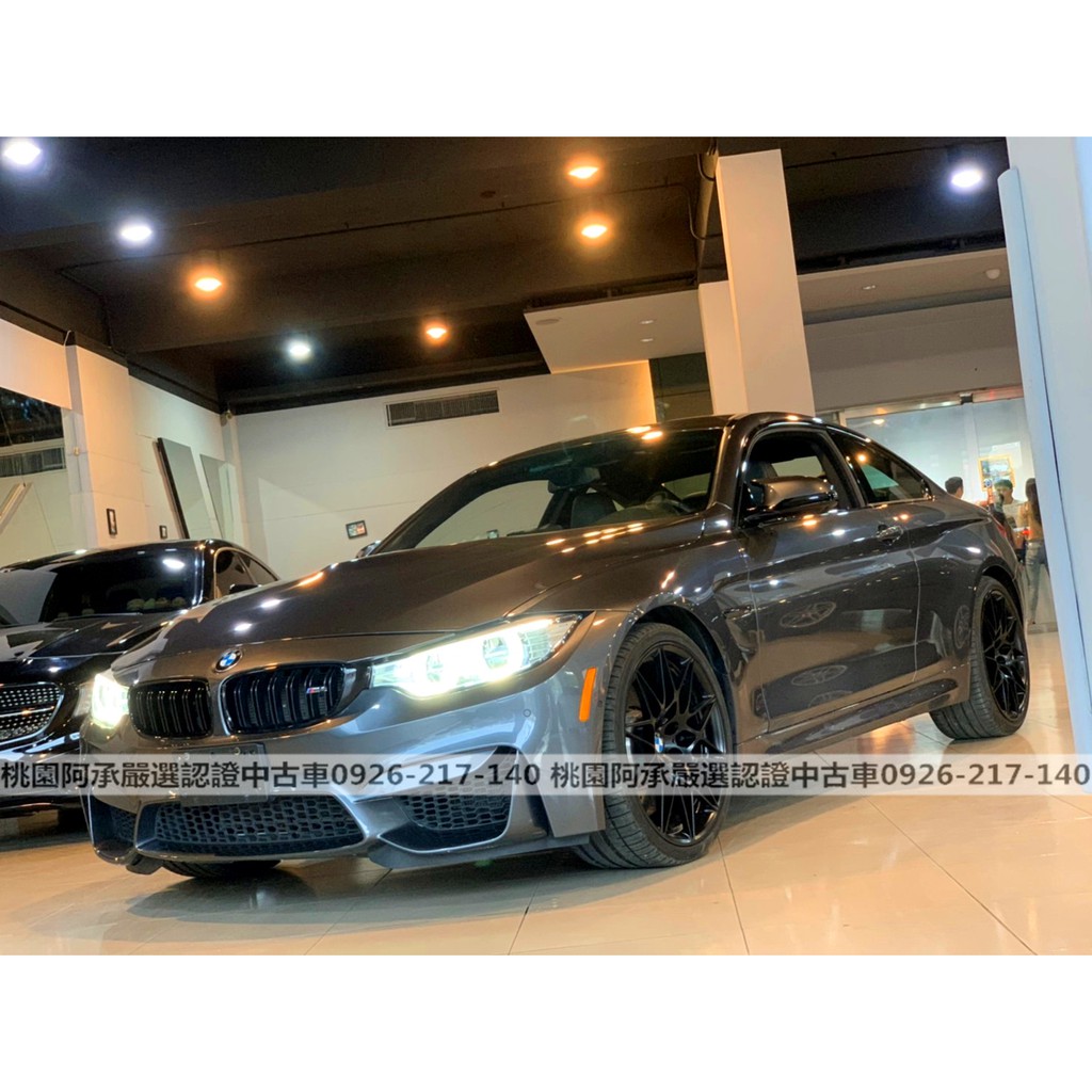 Fb搜尋桃園阿承 寶馬超人氣m4 Competition左3右6 16年3 0cc 灰色二手車中古車 蝦皮購物