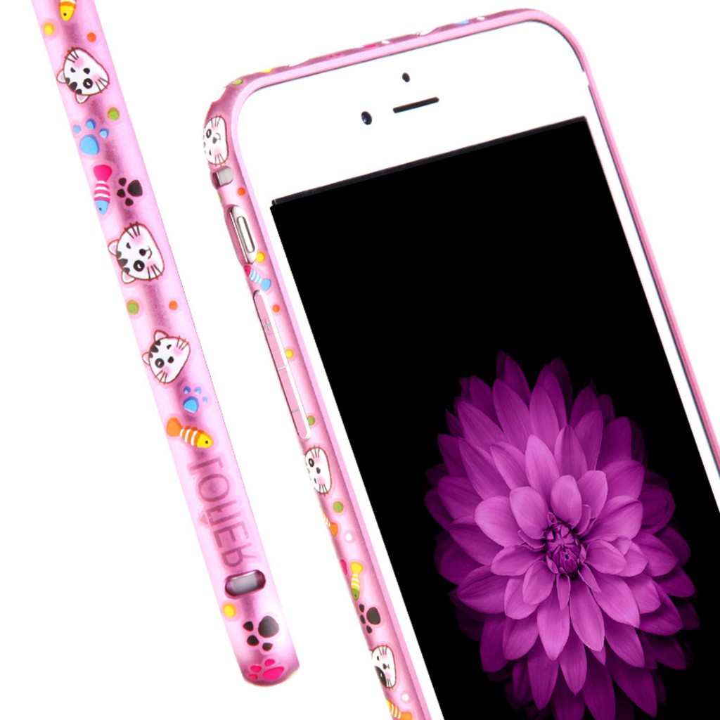 《Ak小舖》Lofter 洛夫特 iPhone6/6s Plus 手機殼 保護套 金屬邊框 可愛 色彩 多變