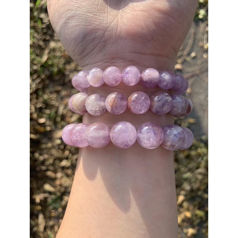 晶緣予》天然水晶~~馬達加斯加紫水晶/薰衣草紫水晶/紫玉/紫水晶玉化 