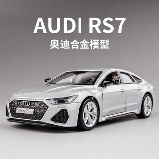 模型車 1:35 AUDI奧迪 RS7 仿真金屬合金車模 回力帶聲光開門 汽車模型 收藏擺件禮物