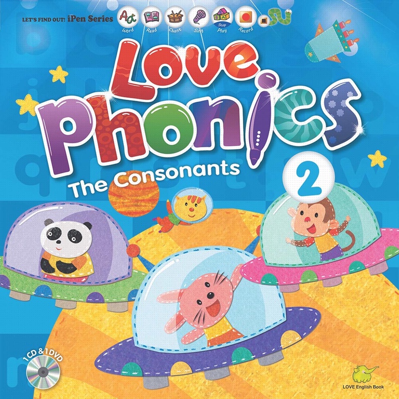 LOVE Phonics 2 The Consonants[88折]11100795569 TAAZE讀冊生活網路書店