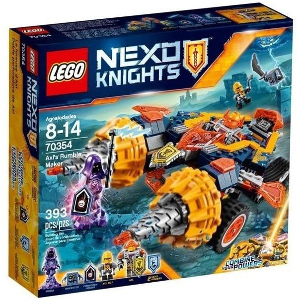 LEGO 樂高 70354 未來騎士團系列 NEXO KINGHTS 艾克索的碎石坦克 全新未拆