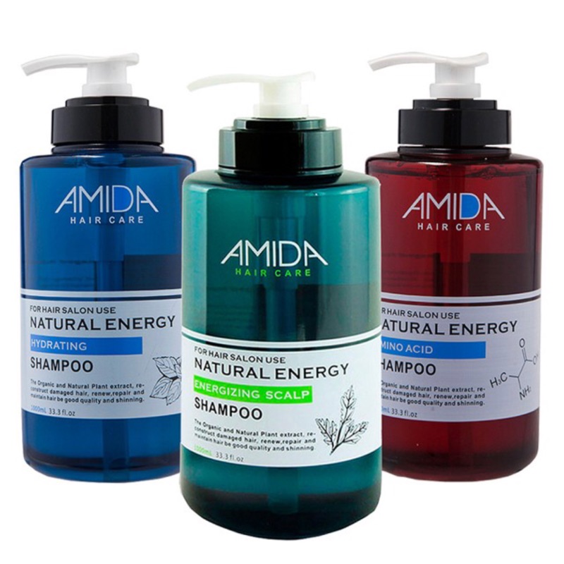 Amida阿蜜達/蜜拉洗髮精1000ml（平衡/保濕/胺基酸）