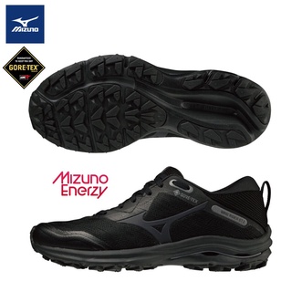 MIZUNO RIDER GTX 女性慢跑鞋 運動鞋 GORE-TEX 防水 透氣 避震 J1GD217915 黑色