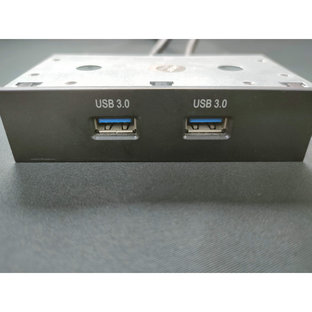 USB3.0 前置面板 19pin 轉換2個 USB 3.0