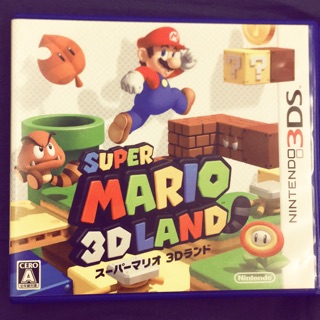 超級瑪利歐 super mario 3D LAND 日版 3ds遊戲 二手
