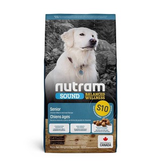 Nutram 紐頓-均衡健康系列- S10老犬(雞肉燕麥)