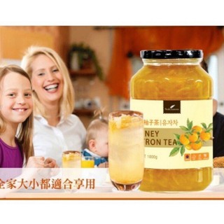 韓國 綠茶園蜂蜜柚子茶-1kg*單瓶 現貨