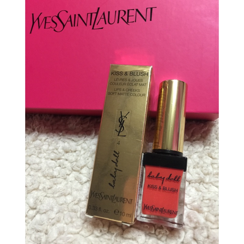 YSL 玩色炫耀唇頰蜜 #04狂熱