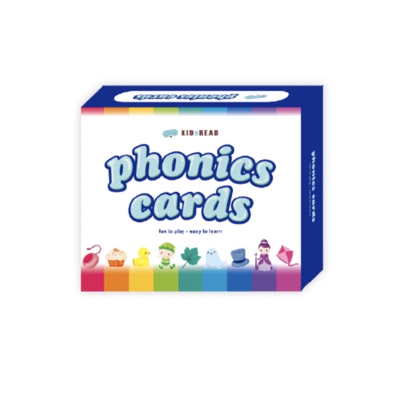 kidsread 自然發音遊戲卡 Phonics cards（預購）