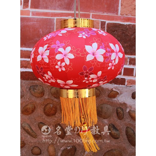 客家花布燈籠55cm 粉紅桐花宮燈 會場佈置 贈品 特產 燈會 花燈 蝦皮購物