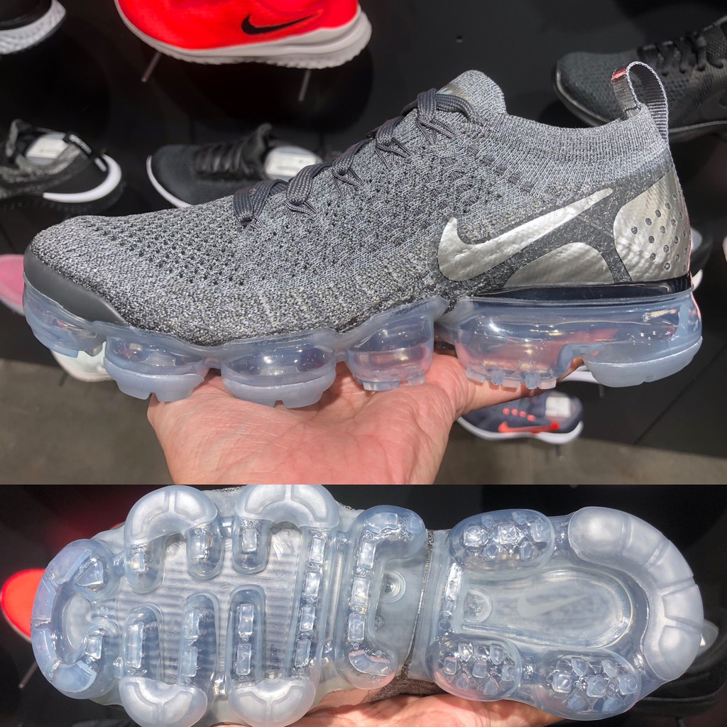 Wmns Nike Air VaporMax FlyKnit 2.0 灰銀 942843-013 US 6～8.5 女鞋