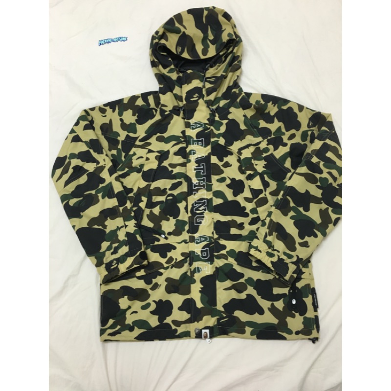bape 1st camo snowboard jacket
