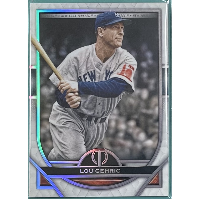 LOU GEHRIG MLB 棒球卡 2021 TOPPS TRIBUTE #3 大聯盟 洋基隊