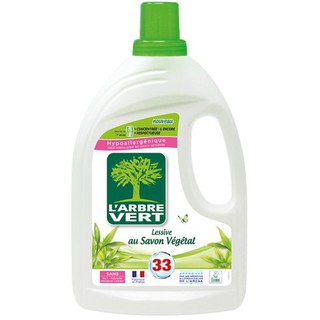 法國綠活維濃縮洗衣精-微風花香1.5L /蝦皮代開發票