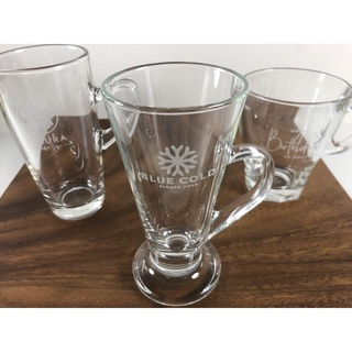 玻璃杯雕刻 | 咖啡杯 馬克杯 拿鐵杯 愛爾蘭杯 | 雕刻Logo 文字