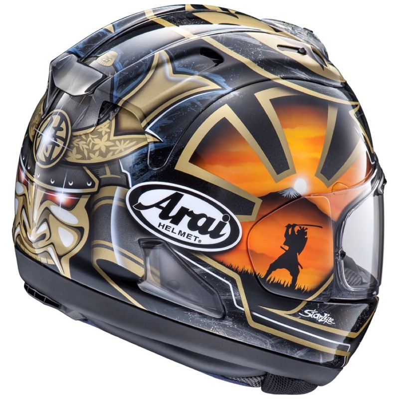 Arai Rx7x Pedrosa Samurai Spirit Type1 全罩式安全帽 蝦皮購物