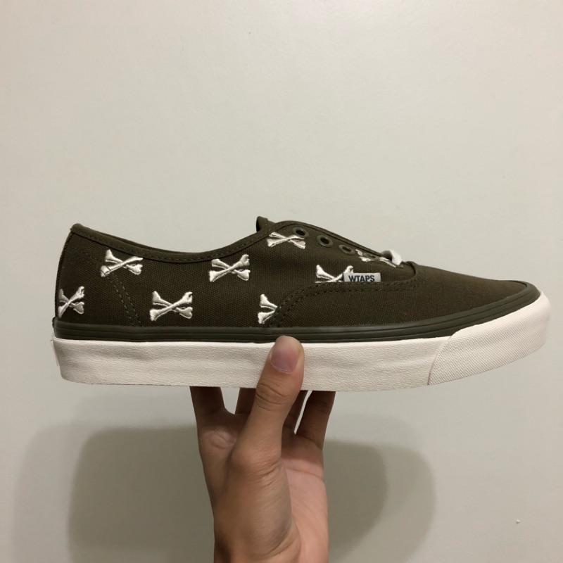 【US11】Vans X Wtaps OG Authentic LX 軍綠骨頭鞋