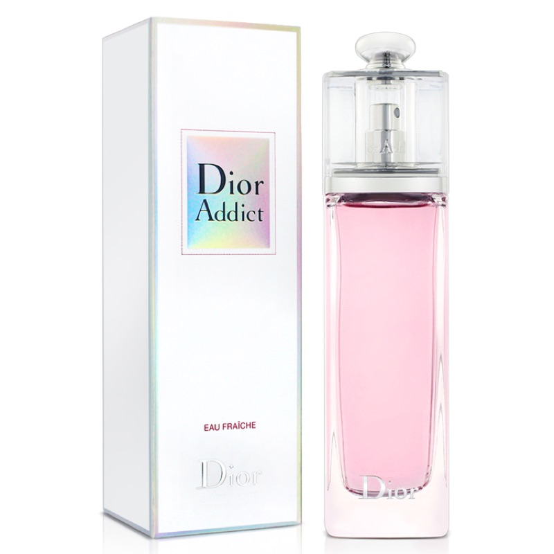 [百貨公司正品] Dior CD 迪奧 癮誘甜心淡香水 50ml Addict 粉紅 9.5成新