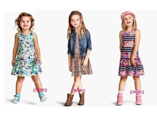 [[W&R]] ((2-7歲)) H&M 小女童 b組 無袖洋裝 2-4Y, 4-6Y (單件售$229) 特價 現貨