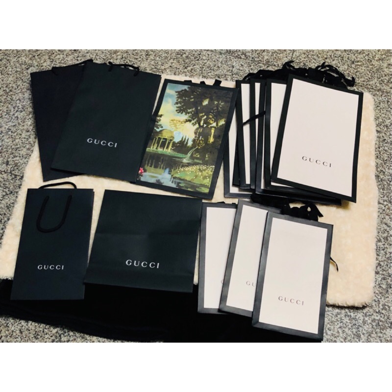 英國代購 Gucci 紙袋 紙盒專櫃精品正貨代購 蝦皮購物
