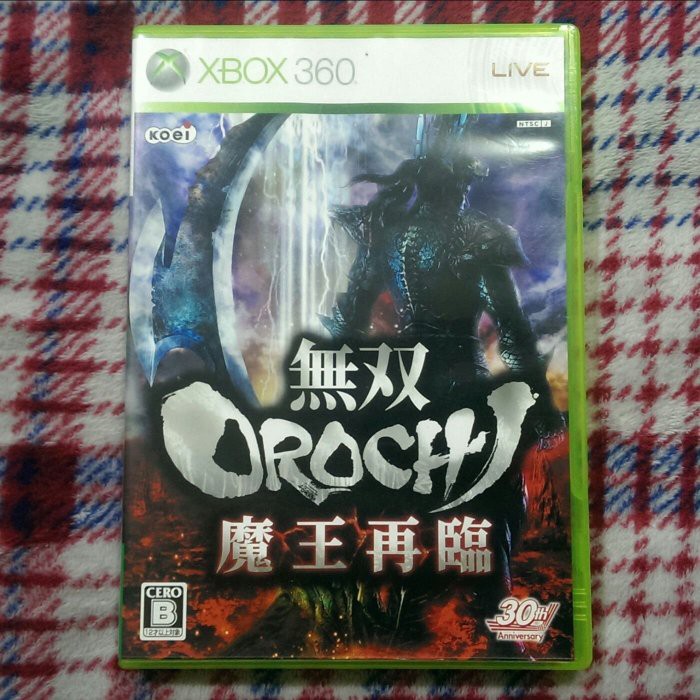 XBOX360 無雙Orochi 魔王再臨 蛇魔 純日版(編號10)