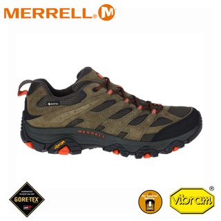 【MERRELL 美國 男 MOAB 3 GORE-TEX 登山鞋-寬楦《橄欖綠》】ML035801W/越野鞋/戶外鞋