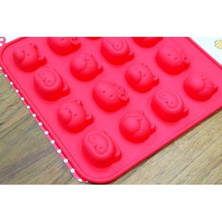 【幸福烘焙材料】siliconezone 矽膠 Hello Kitty 巧克力模 冰模 OM-11832-AA
