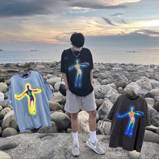 Ocean Studio｜韓國🇰🇷設計師品牌 幽靈印花字型短袖 短T（實拍）