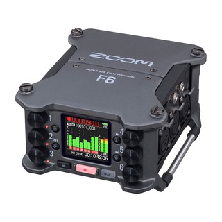 ZOOM F6 數位多軌錄音機 6軌 錄音器 混音器 便攜 收音 XLR TRS 記錄儀 [相機專家] [公司貨]