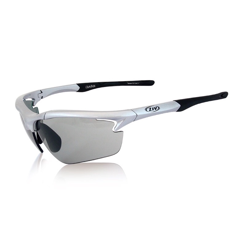 ZIV 運動太陽眼鏡 28-B103006 CHAMPION可換片系列眼鏡 鋁光銀