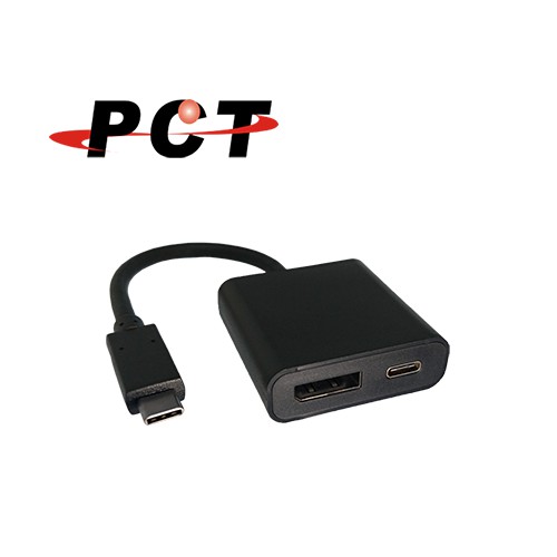 【PCT】USB Type-C 轉 DisplayPort / PD充電 轉接器(UP312)
