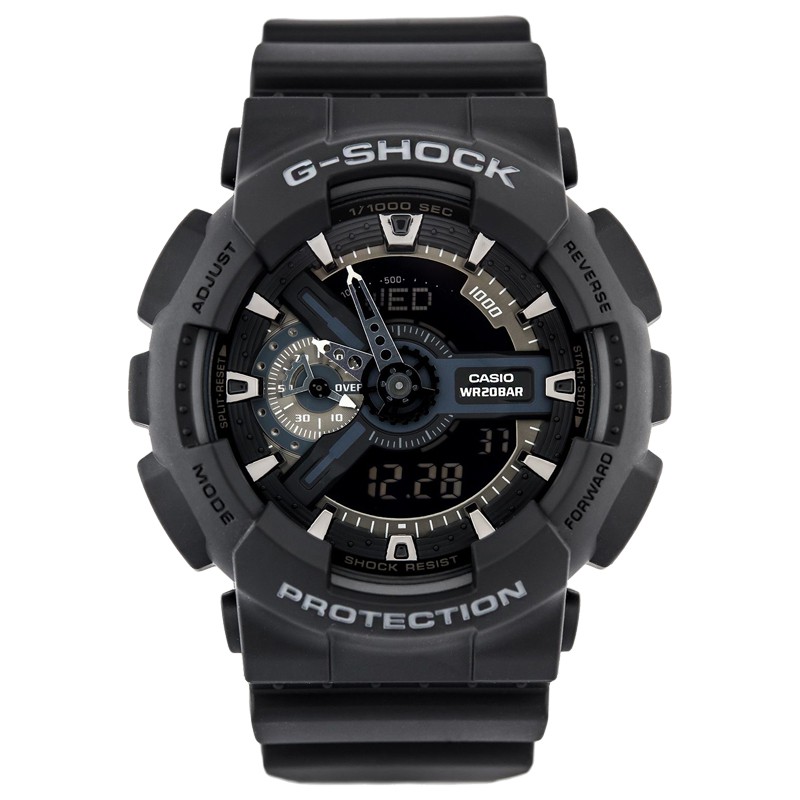 【KAPZZ】CASIO 卡西歐 G-SHOCK 防水 GA-110-1B 抗震