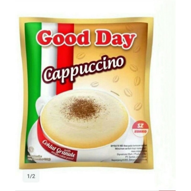 印尼🇮🇩咖啡Cappucino Good Day Kopi Cappuccino