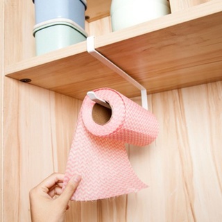 Hb-鐵捲紙架廚房櫥櫃掛紙巾架紙巾保鮮膜收納架