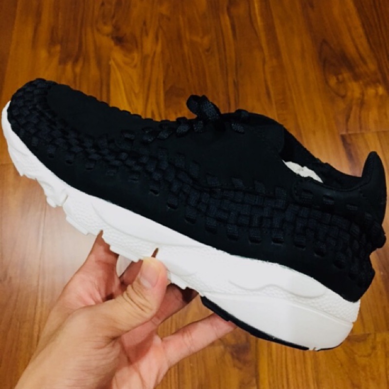 Nike air footscape even nm 編織 全黑