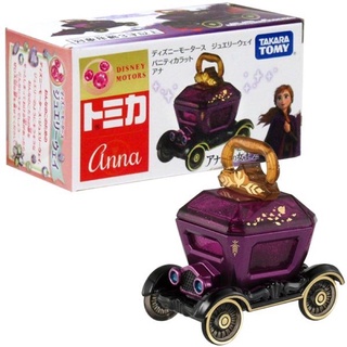 日本 TOMICA 迪士尼 冰雪奇緣 ANNA安娜 珠寶車 經典馬車 多美小汽車 多美卡 車子 車 DS16072