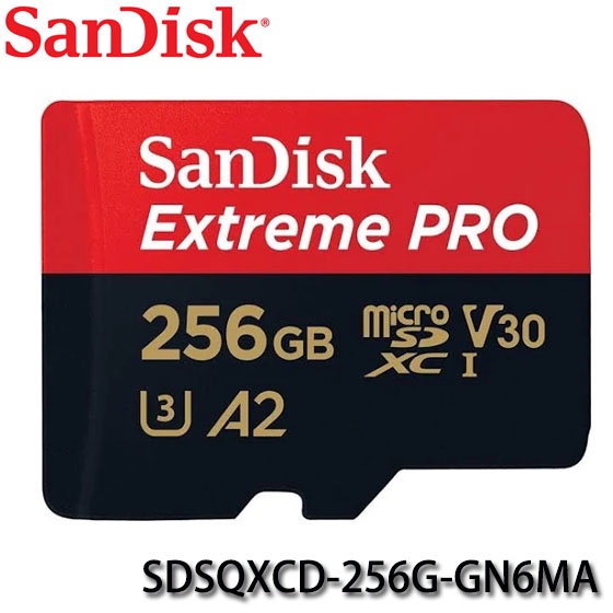 【3CTOWN】含稅公司貨 SanDisk 256GB Extreme Pro Micro SD 200MB/s 記憶卡