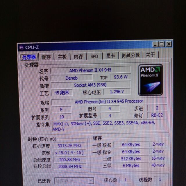故障主機板GA-MA-770T-UD3P+AMD x4 945