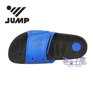 JUMP 將門 男款/女款/童款透氣排水可調一片式運動拖鞋 親子鞋 情侶鞋 [027] 藍 MIT臺灣製造【巷子屋】