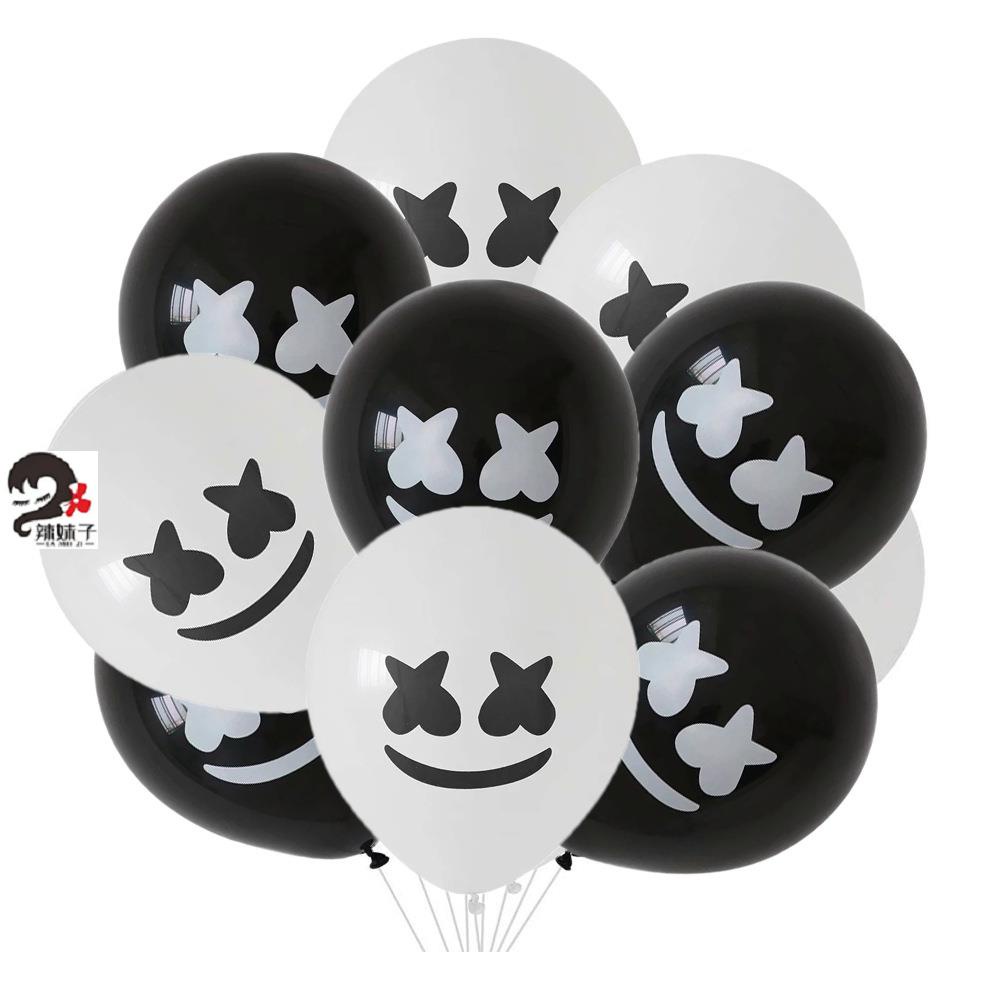 🎈辣妹子🎈DJ棉花糖系列乳膠氣球 酒吧 派對裝飾氣球 派對用品氣球批發